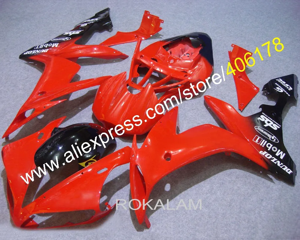 

Cheap Fairing Kit For Yamaha 2004 2005 2006 YZF R1 YZF-R1 YZFR1 04 05 06 Red Black Fairings (Injection Molding)