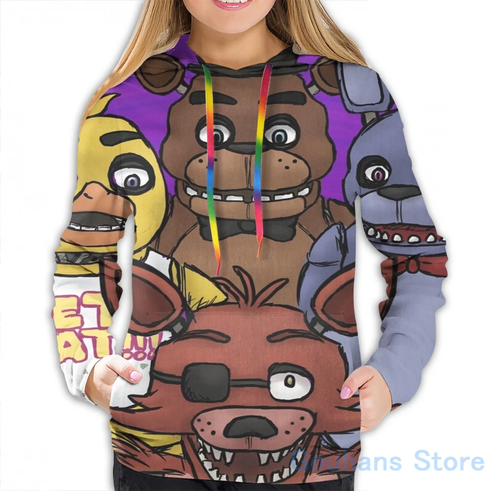 Женская Повседневная Толстовка с капюшоном и принтом |