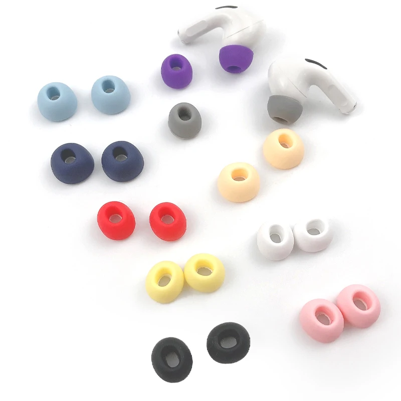 Пара для airpods pro 3 силиконовый чехол амбушюры наушников силиконовая крышка