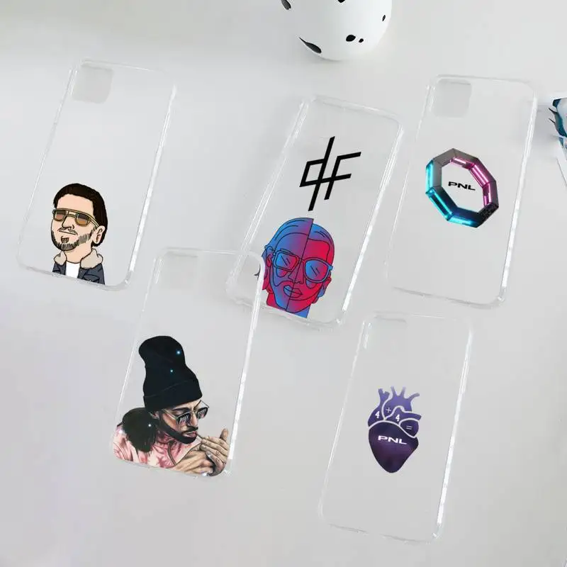 

PNL QLF Rapper Phone Case Clear Transparent for iPhone 11 12 mini pro XS MAX 8 7 6 6S Plus X 5S SE XR 2020