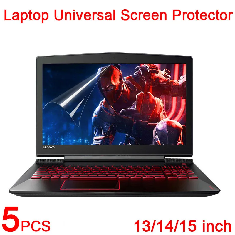 

5pcs/lot Glossy Ultra Clear/Matte 13/14/15 Inch Universal Laptop LCD Screen Protectors Cover 16:9 4:3 16:10 PC Notebook Car Film