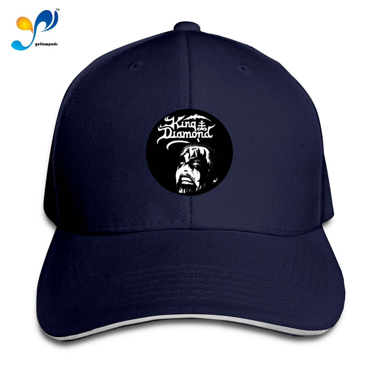 

New Fishing Men's King Diamond Baseball Cap Women's Snapback Man Kids Trucker gorra Summer Fisher Brand Men Cap