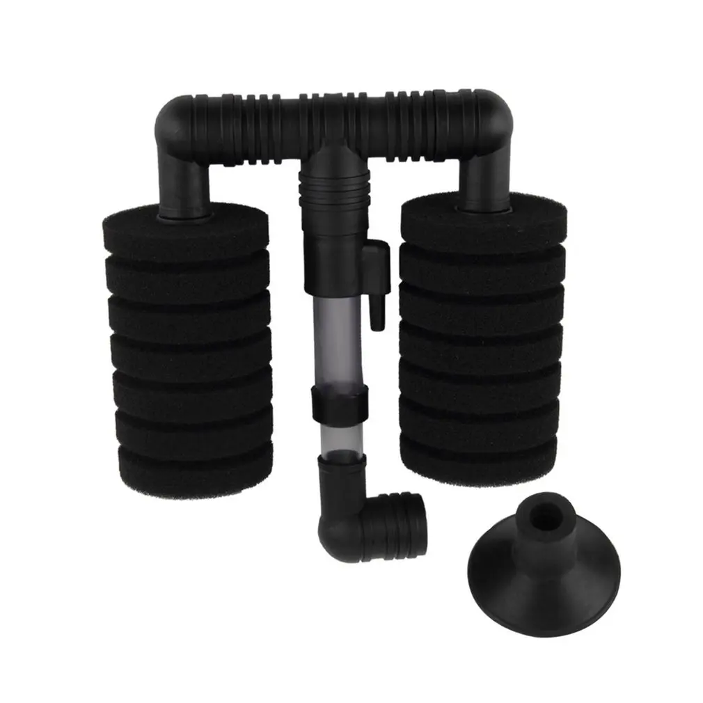 

New Practical Aquarium Biochemical Sponge Filter Fish Shrimp Tank Air Pump XY-2831 for Fish Tank Home Fish Pets Products 10W