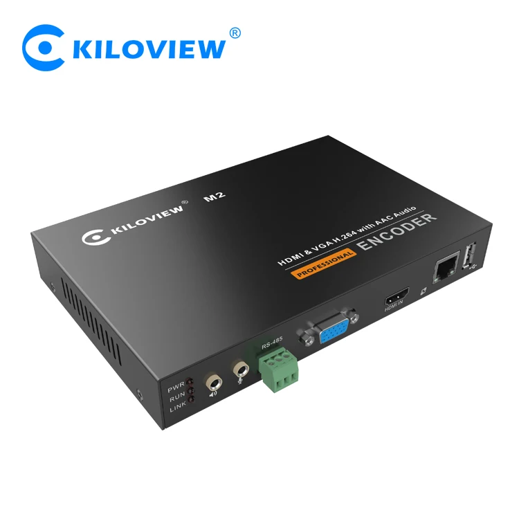 

Wired HDMI VGA Input to IP Live Streaming Video Encoder By RTMP RTSP SRT for Education Teaching