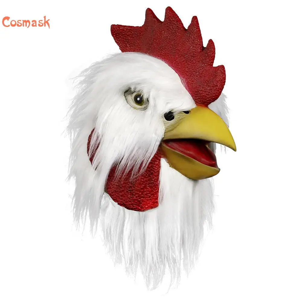 Косплей Маска петуха Cosmask куриная маска Хэллоуин новинка костюм вечерние