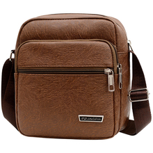 Bolsos Bandoleras de piel sintética a la moda para hombre...