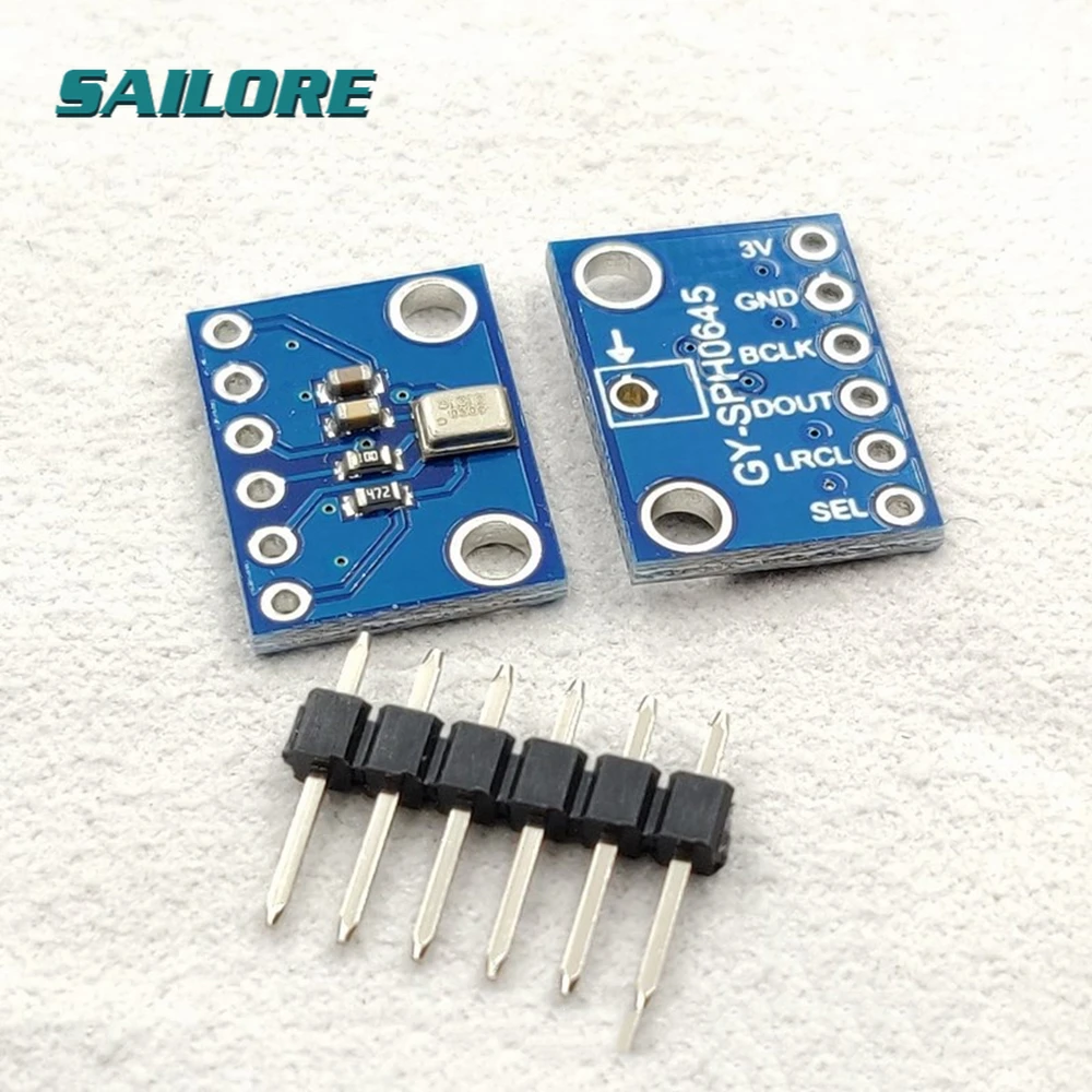 

Параметры I2S MEMS, микрофонный модуль датчика разрыва SPH0645LM4H для Arduino Zero FZ3483