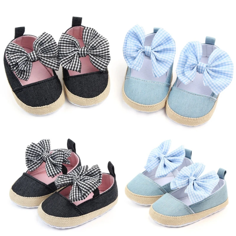 

Baby Girl Shoes Bow-note Cute Princess Baby Shoes First Walkers Newborn Cotton For Girls