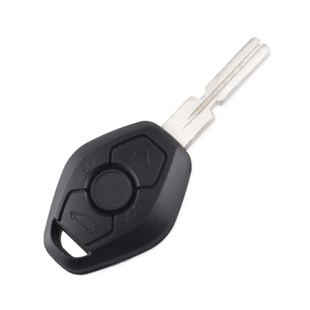 KEYYOU автомобильный чехол для ключей BMW E38 E39 E46 EWS система 3 кнопки ключ брелока