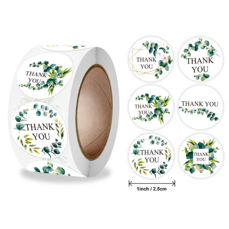 

100/500 шт., круглые бумажные этикетки, 25 мм