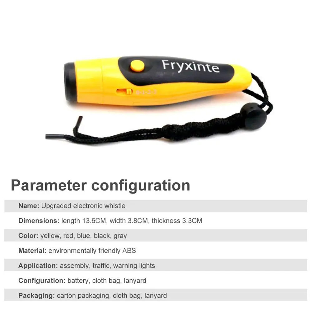 Практичный Электронный электрический свисток судьи тонов для выживания на