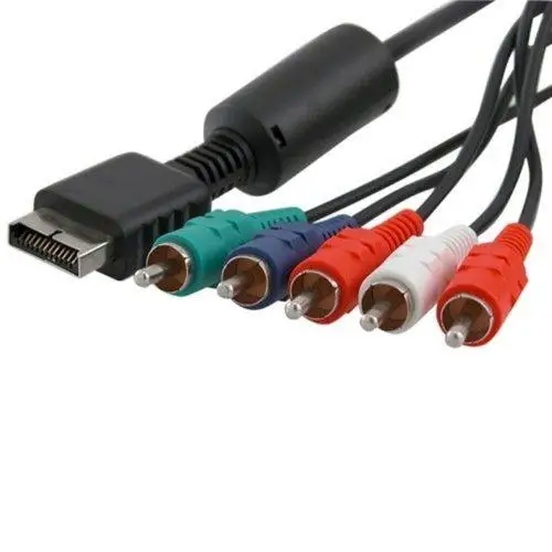 Kuulee 180 см компонент 5RCA AV Аудио Видео HD TV кабель Шнур для Sony Playstation 3 PS3 PS2 PS1 консоль