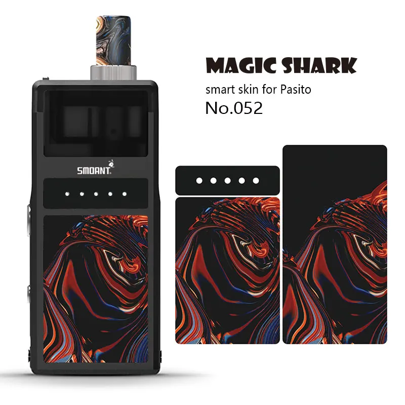 Чехол Magic Shark 2.5D из ПВХ стильный водонепроницаемый чехол с волнистым принтом не