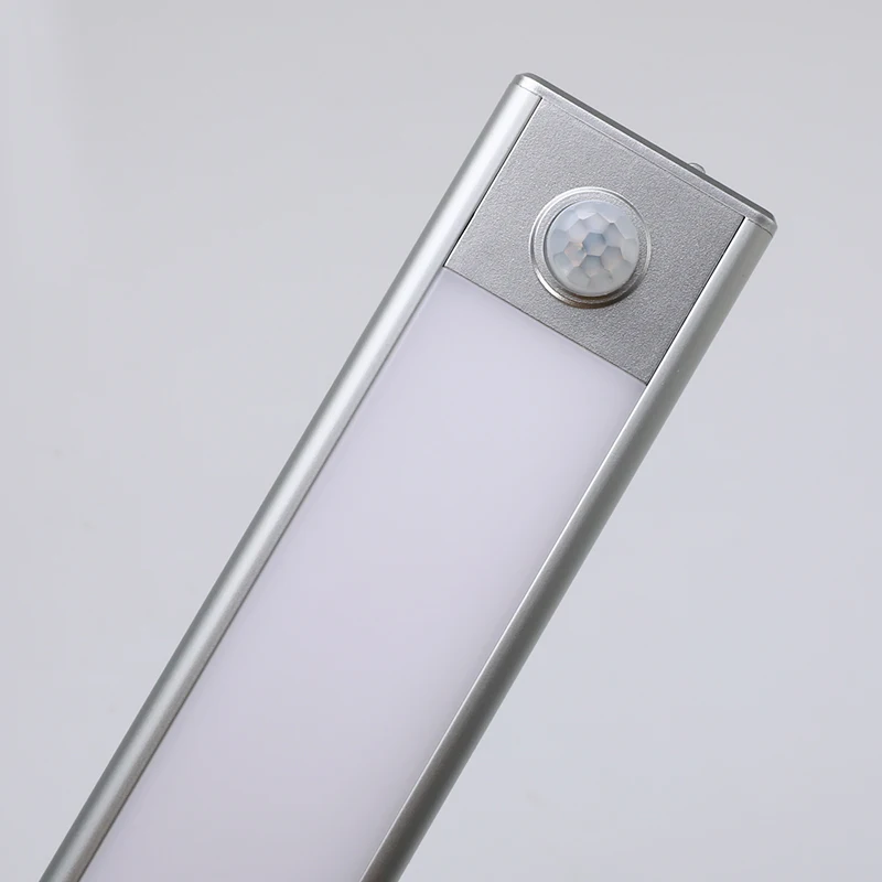 

LED Motion Sensor Closet Lights Cordless Under Cabinet Lightening Stick-on Anywhere Wireless Battery Operated Night Light
