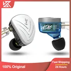 KZ AS16 16-Unit металлическая гарнитура 8BA сбалансированная арматура HIFI бас наушники-вкладыши монитор шумоподавляющие наушники-вкладыши Наушники