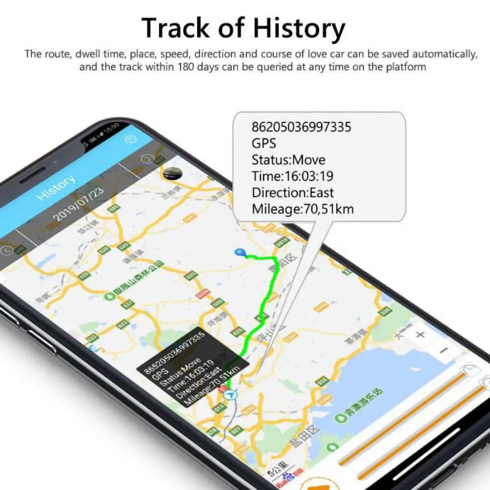 

CY-500 GPS Tracker OBD Easy Installation ABS Waterproof Tracking Device for Car