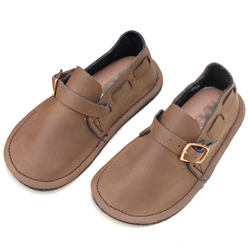 Кроссовки детские из натуральной кожи на резиновой мягкой подошве|Кожаная обувь|