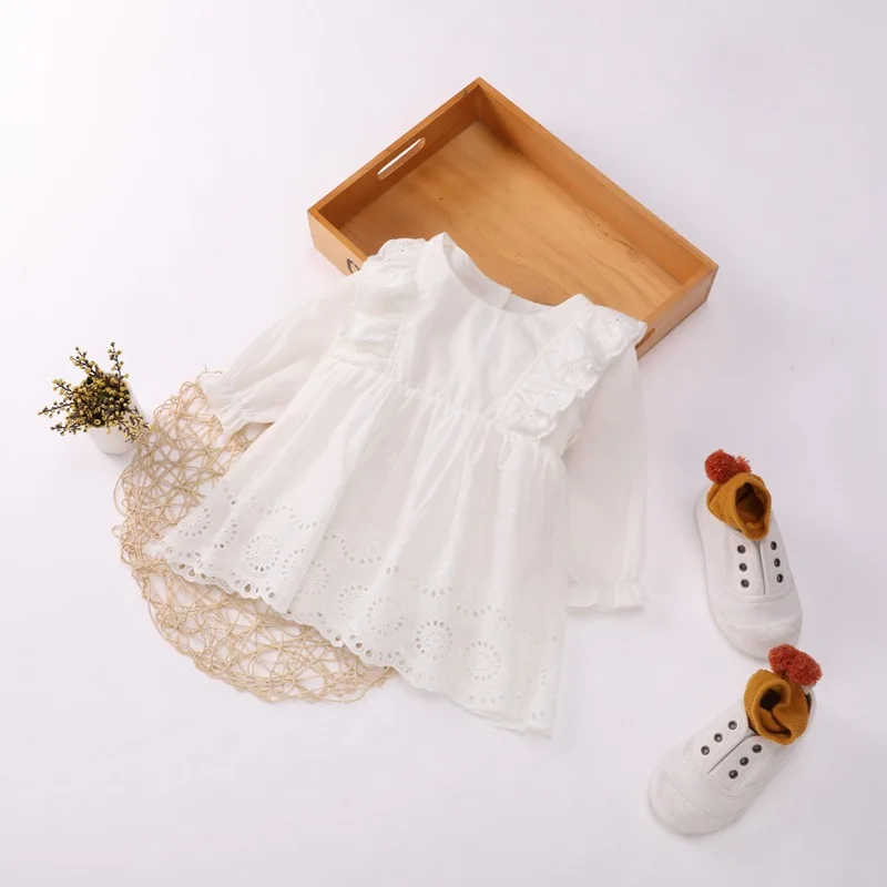 Новинка 2020 детское платье принцессы с длинными рукавами платье-комбинезон для