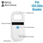 Портативный USB питания переменного тока для домашних животных RFID считыватель животных FDX-B чип для сканера ISO117845 знак ID 134,2 кГц тег транспондер