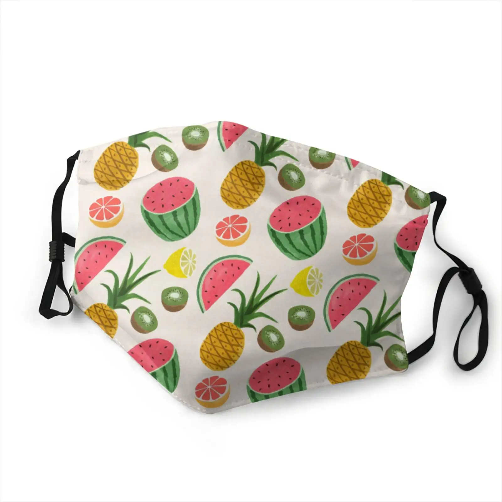 

printer fruit dust-proof mask art women/men Filter dust mask fruit artificial boys/girls mask