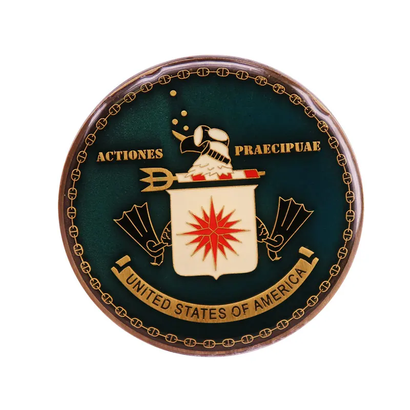 

CIA SPECIAL OPERATION GROUP TERTIA OPTIO ACTIONES PRAECIPUAE CHALLENGE COIN