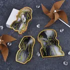 Силиконовая форма для самостоятельного изготовления сделай сам, поднос из хрустальной эпоксидной смолы, абстрактная тарелка, зеркало, модель тела девушки