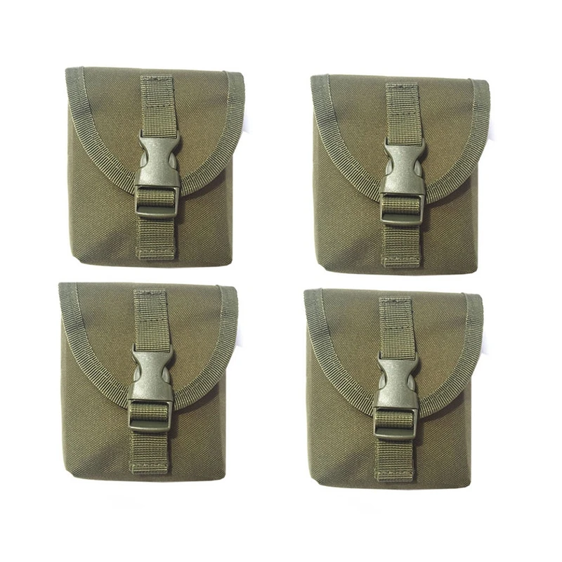 

4Pcs Nylon Scuba Diving Counter Weight Pocket Pouch With Quick Release Buckle Ballast Weight Pouch For Diving