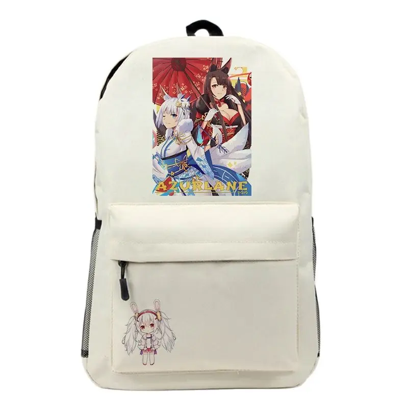 

Azur Lane USS Enterprise Laffey Yorktown Travel Rucksack Casual Schoolbag Student Backpacks