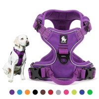 truelove no pull dog harness adjustable safety nylon large pet dog vest padded reflective outdoor for dogs pet leash control