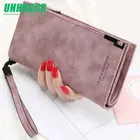 Роскошные брендовые кожаные женские длинные кошельки на молнии, дизайнерский клатч с кисточкой, кошелек, Женский держатель для денег и кредитных карт, дамская сумочка