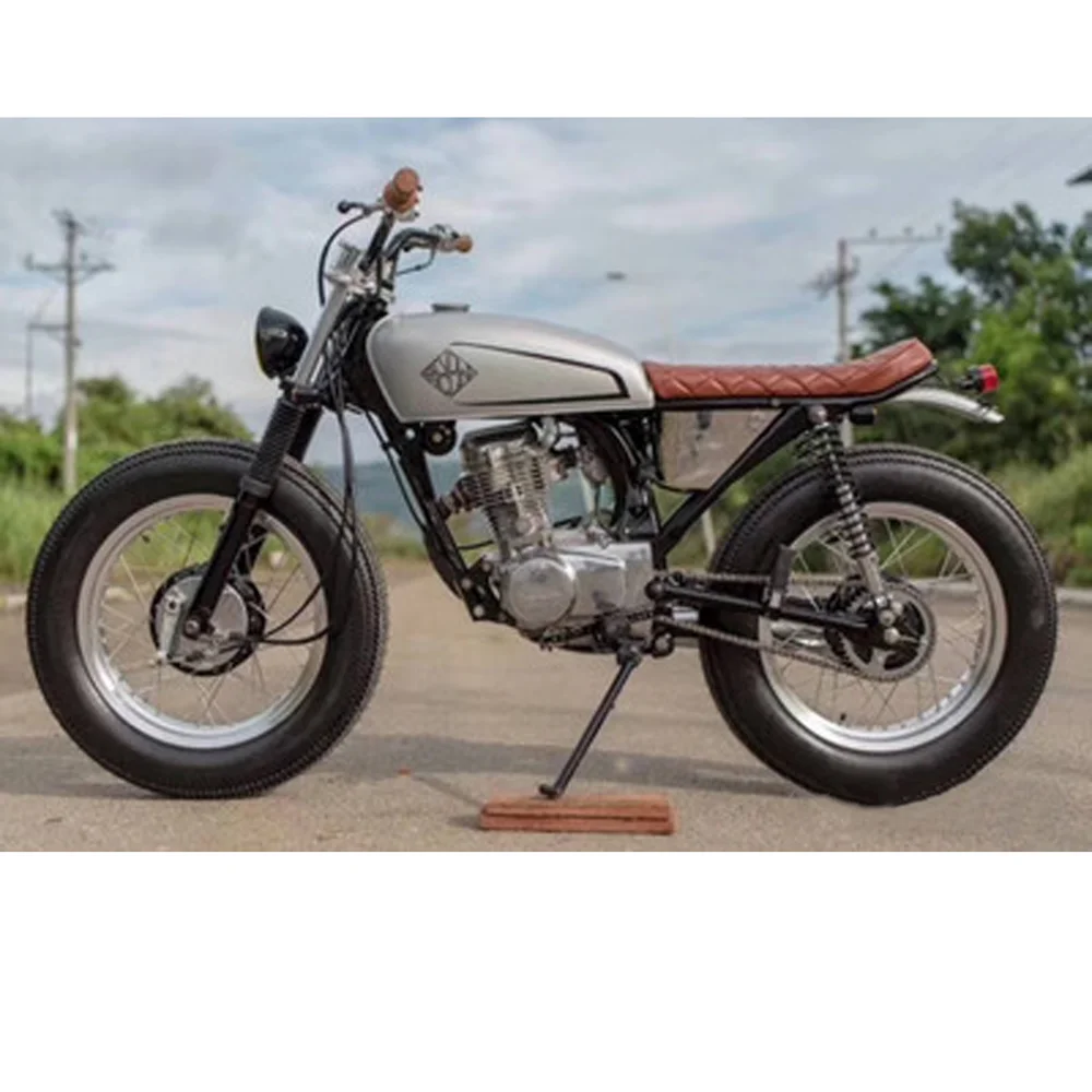 Мотоциклетный винтажный Ретро банановый бриллиантовый сиденье Кафе Racer Seat Scrambler