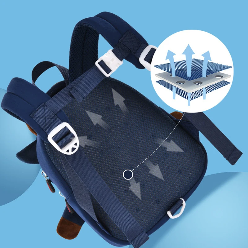 Baby Backpack Animal School Bags Cartoon Cute cow Children Bag for Girls Boy Kindergarten Schoolbag  Kids Backpack mochila