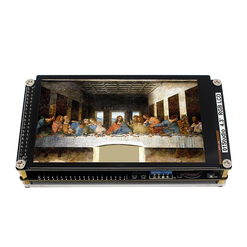 Макетная плата с дисплеем 0studio DaVinci TKM32F499 Micropython ARM STM32 MCU совместимая 4 3 7-дюймовым