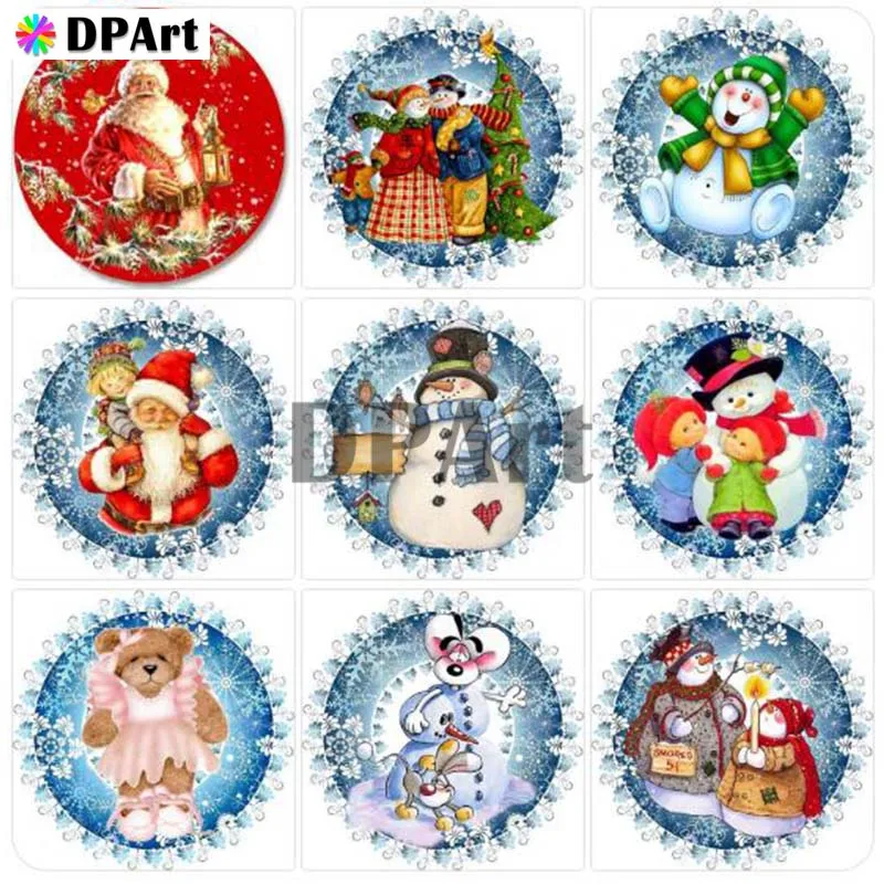 Алмазная живопись полный квадратный/круглый рельефный камень Счастливого