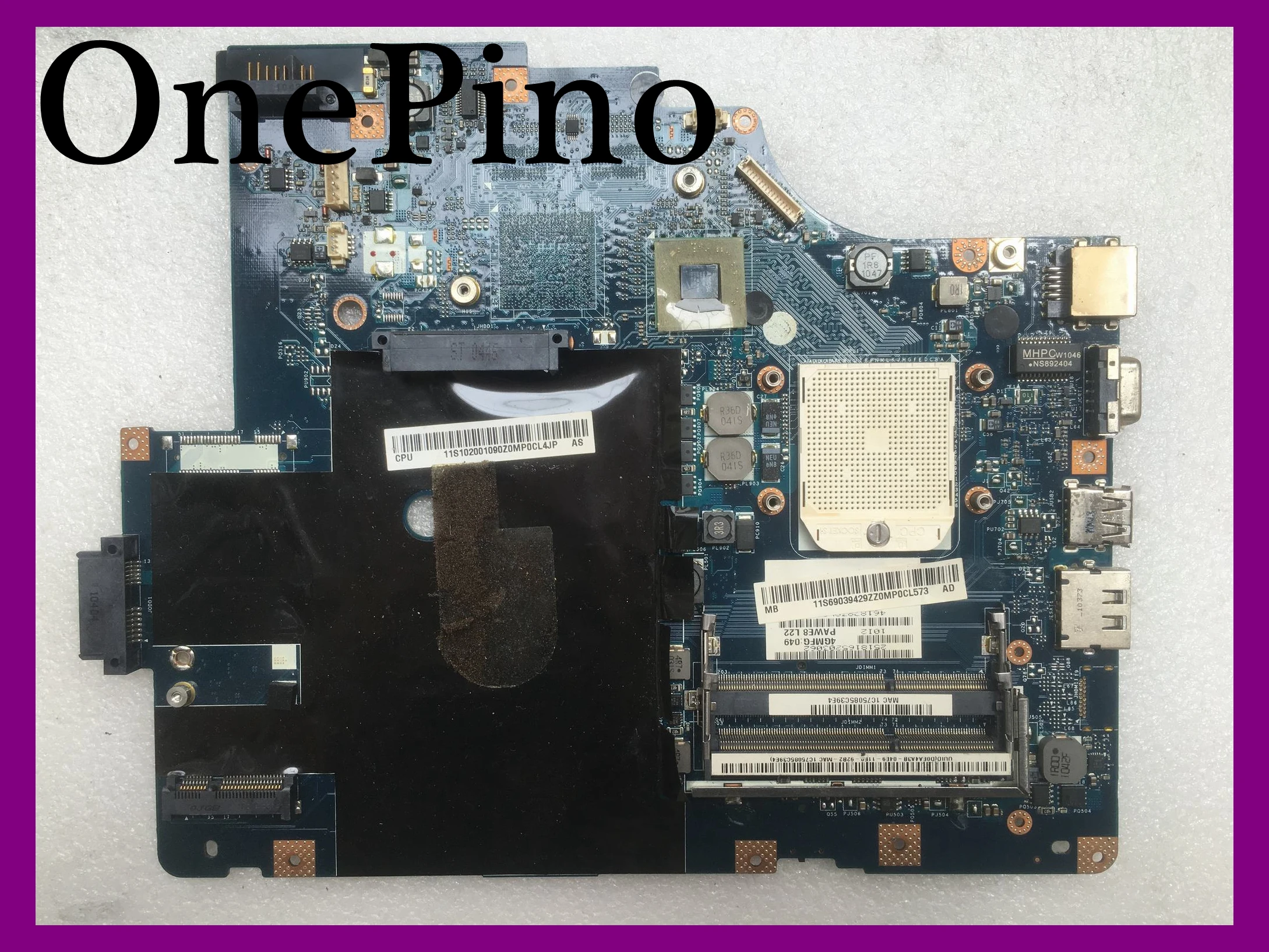 Фото LA-5754P 11S69038329 для материнской платы ноутбука Lenovo G565 Z565 материнская плата DDR3 Socket S1
