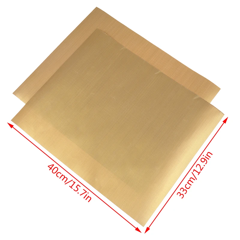 

2pcs/set Reusable Non-stick BBQ Grill Mat 0.2mm Thick Barbecue Pads