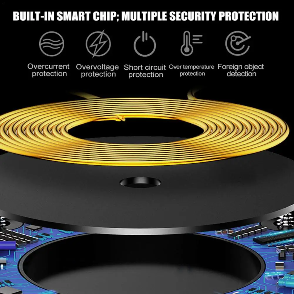 QI Standard Wireless Charger Dual Intelligent Charging Dock Station Fast Foldable Adapter For Iphone11 Pro Max | Мобильные телефоны