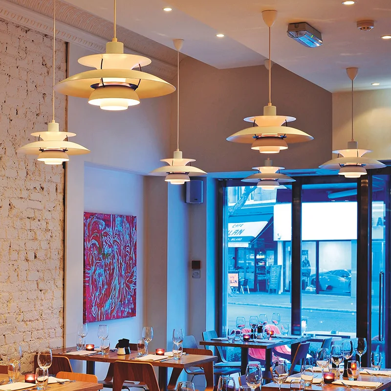 Nordic PH Pendant Lights Colorful Art Umbrella Hanging Lamps Bedroom Dining Room Living Decor Lamp Restaurant Light Fixture | Лампы и