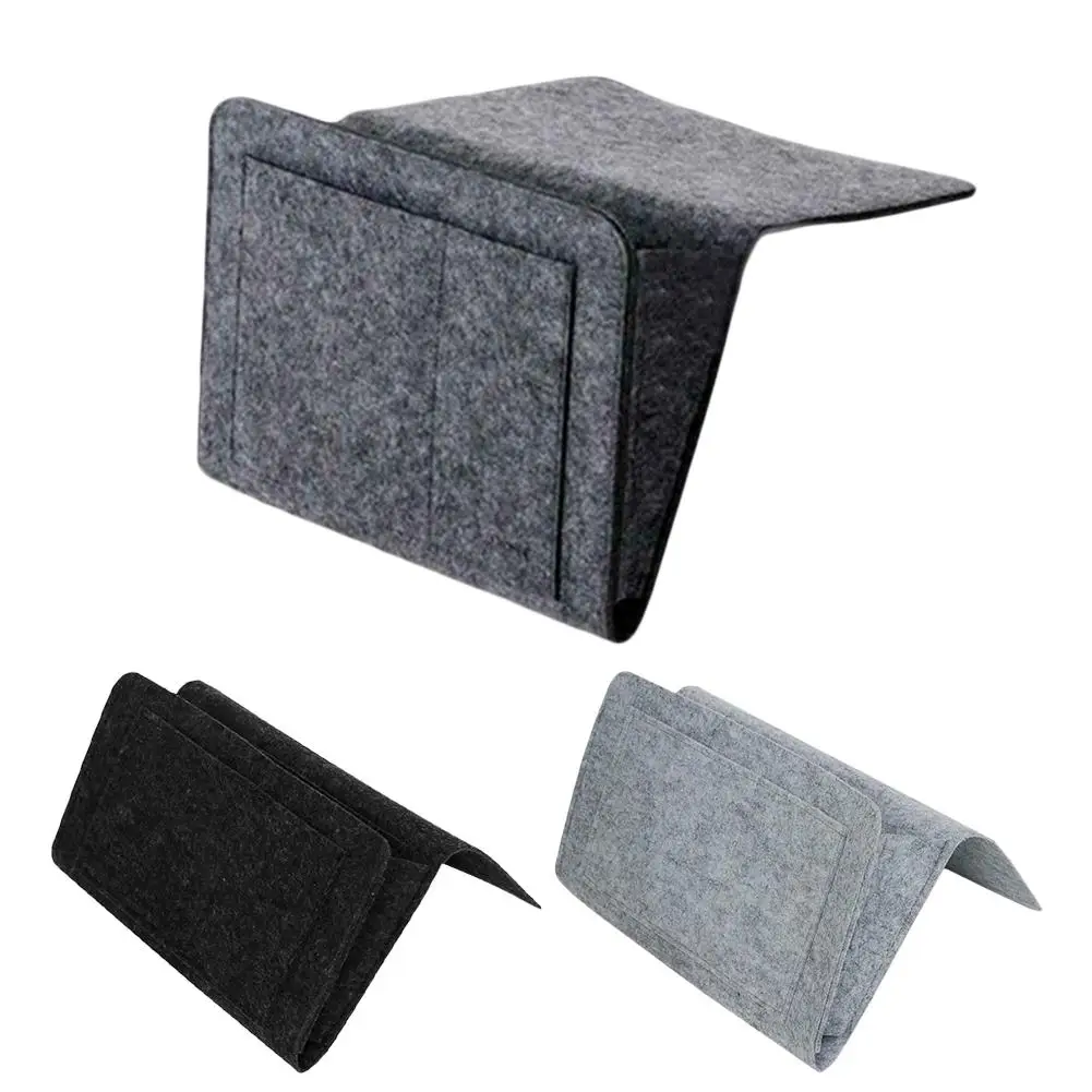 Прикроватный войлочный органайзер для хранения с карманами телефонных журналов