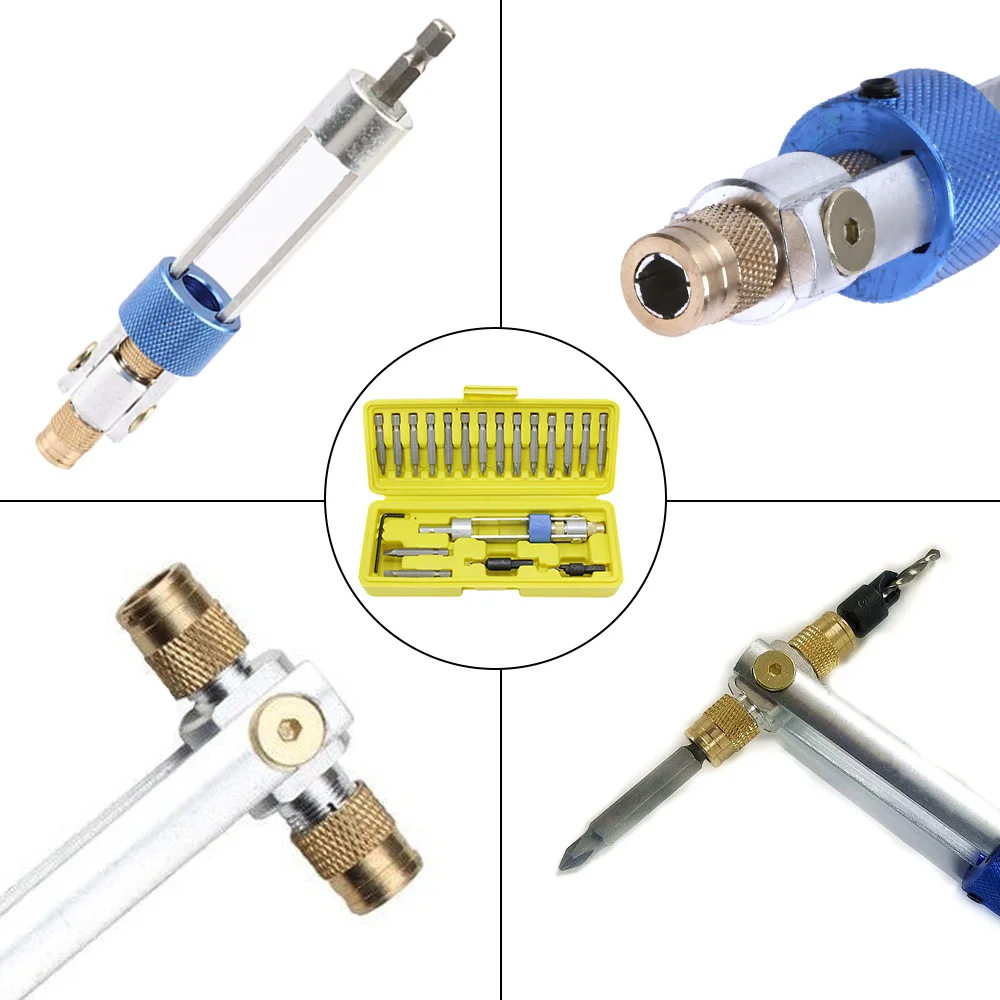 20 шт. набор быстросменных насадок для сверления металла|Сверла| |