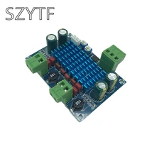 xh m572 high power digital power amplifier board tpa3116d2 chassis dedicated to plug in 5 28v output 120w