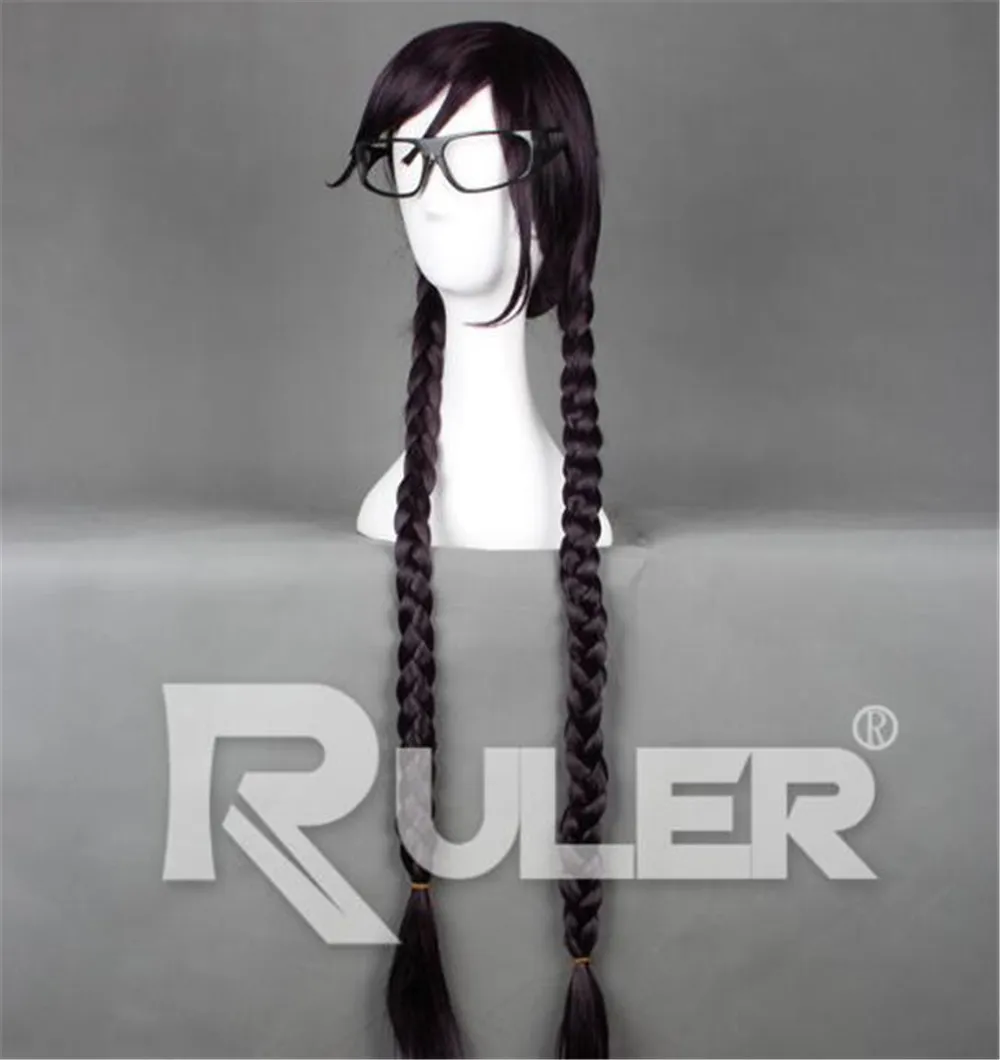 Danganronpa Dangan-Ronpa Toko Fukawa модный длинный карнавальный костюм вечерние парики A1063 |