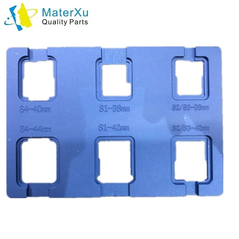 

Набор инструментов для ремонта дисплеев MasterXu 6 в 1 для iWatch LCD Screen Alignment Mold OCA форма для ламинирования для Apple Watch S1 S2 S3 S4