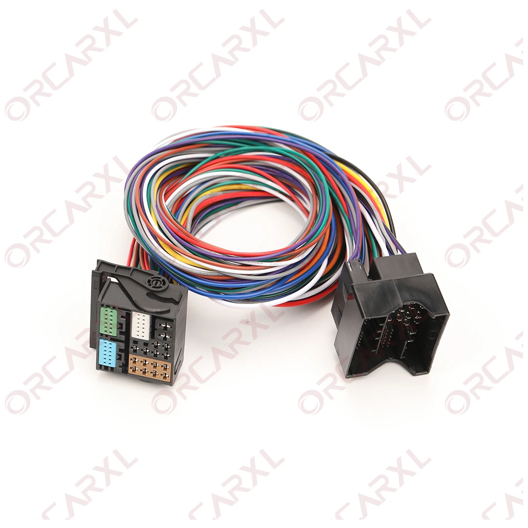 Удлинительный шнур MQB 23 см провод адаптера 52 контакта Quadlock для VW Golf Jetta Passat Polo Audi SEAT