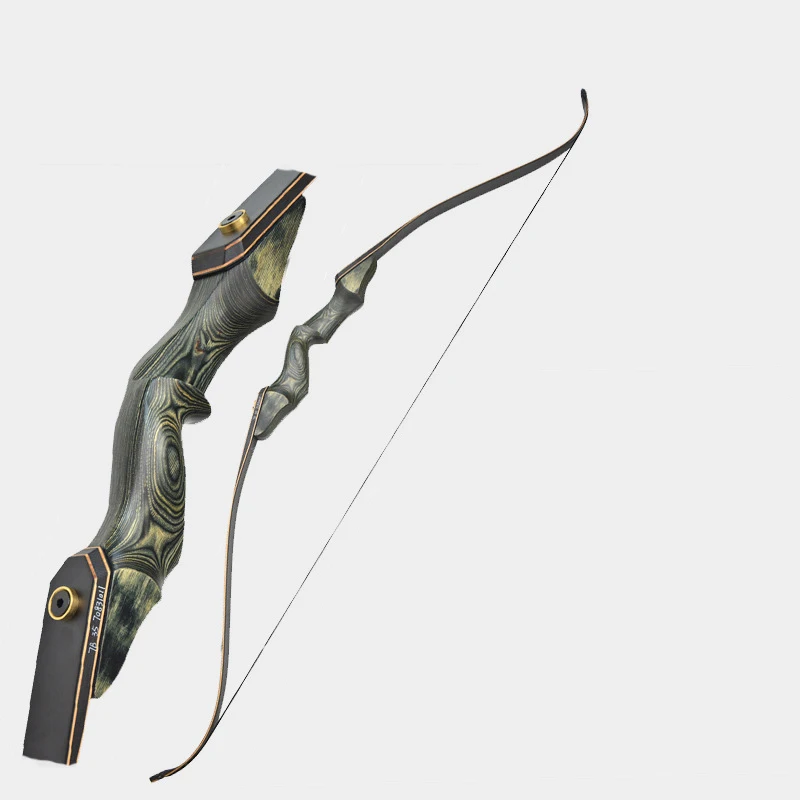 

Traditional split recurve bow outdoor archery equipment and equipment beginner entry-level solid wood