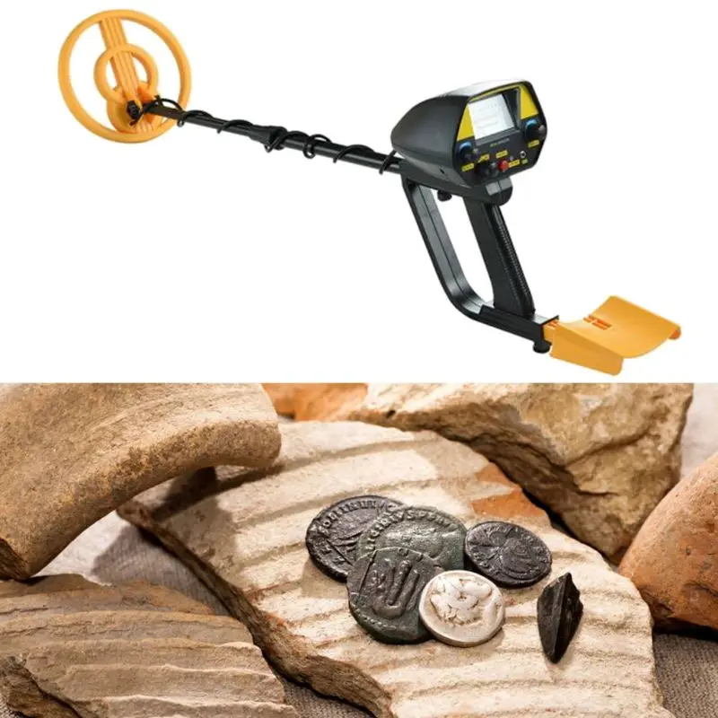 

Pro Underground Metal Detector Adjustable Detector Gold Finder Searching MD4080