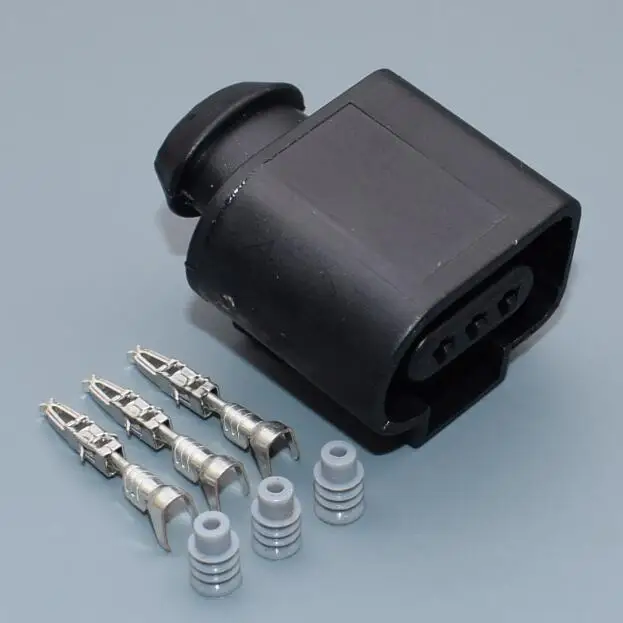 

shhworldsea 2,3,4,6,8Pin male female Electrical Harness Connector Plug Wiring For VW Audi A4 A6 A8 Q5 Q7 2004 - 2009 1J0973702