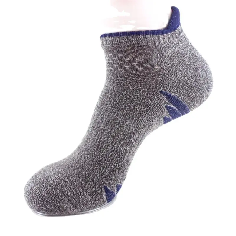 

1 Pairs New Brand Breathable Comfortable Men Socks Short Summer Coolmax Quick-drying Cotton Casual Compression Socks For Male