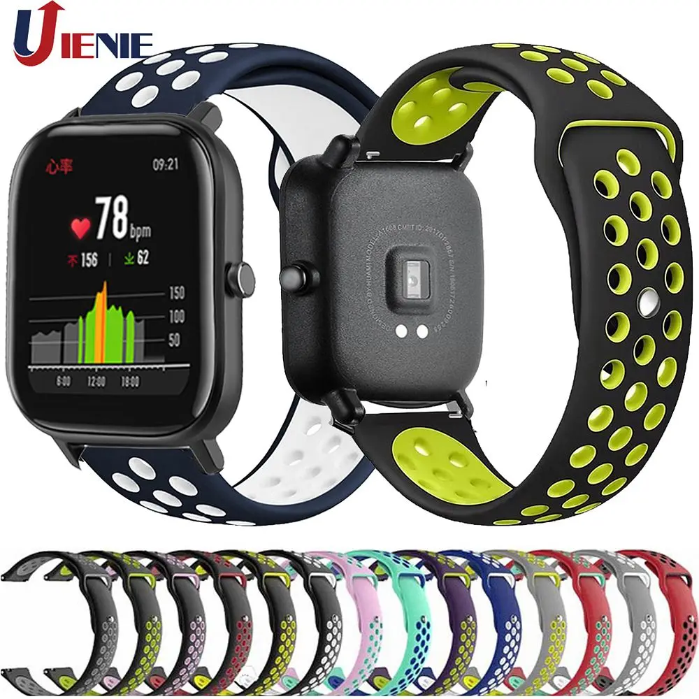 Ремешок для часов силиконовый Xiaomi Huami Amazfit GTS /Bip Lite 20 мм|Смарт-аксессуары| |