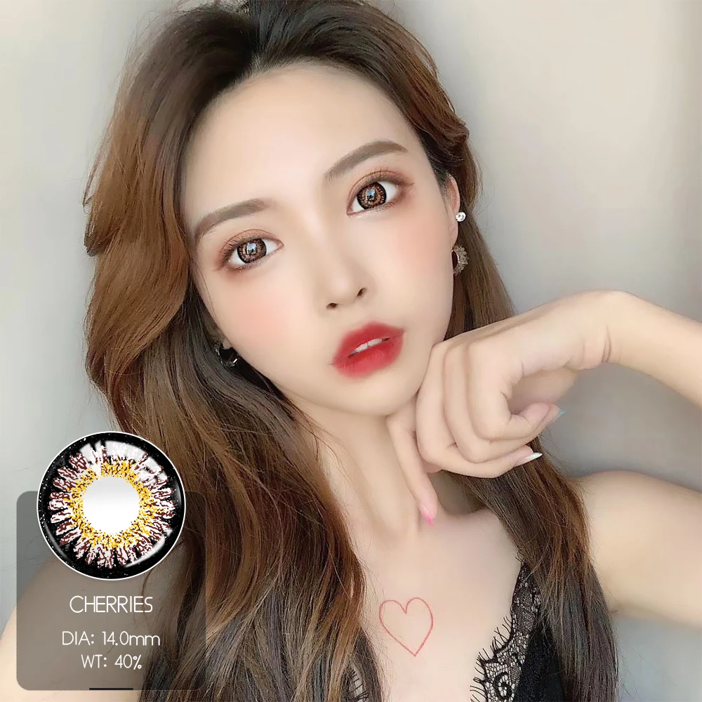 OVOLOOK 1 пар линз контактные линзы цветные ed для глаз ежегодное использование